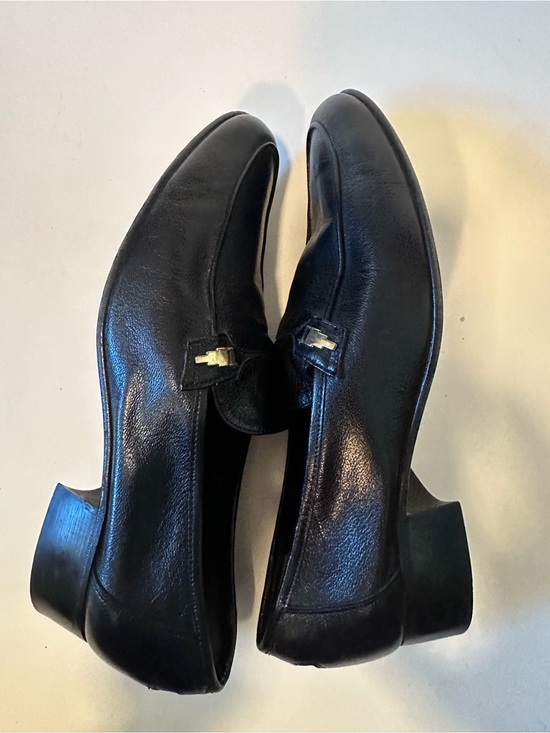 Bally of Switzerland Mens 8.5 Black Leather Loafers Classic Style Dress Shoes main image 6